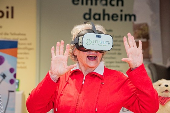 Telecare and AI powered care (examples of solutions available in German-speaking countries)