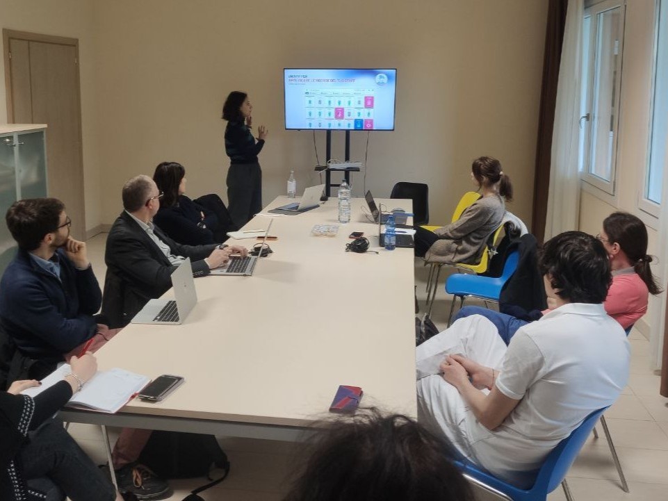 DigiCare4CE pilot action in Italy (ISRAA project partner)